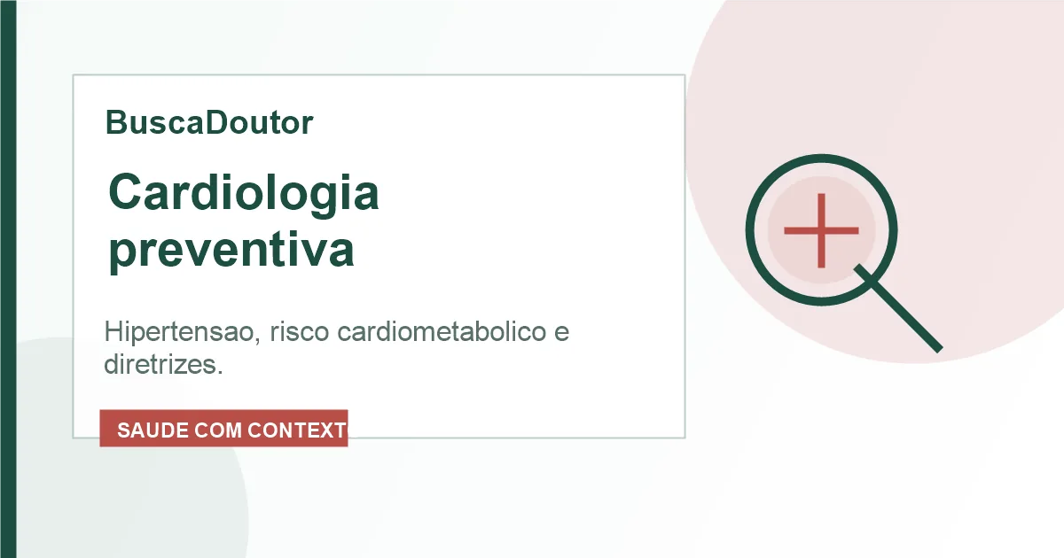 Imagem editorial do artigo: Cardiologia: hipertensão, risco cardiometabólico e prevenção personalizada após as diretrizes de 2025